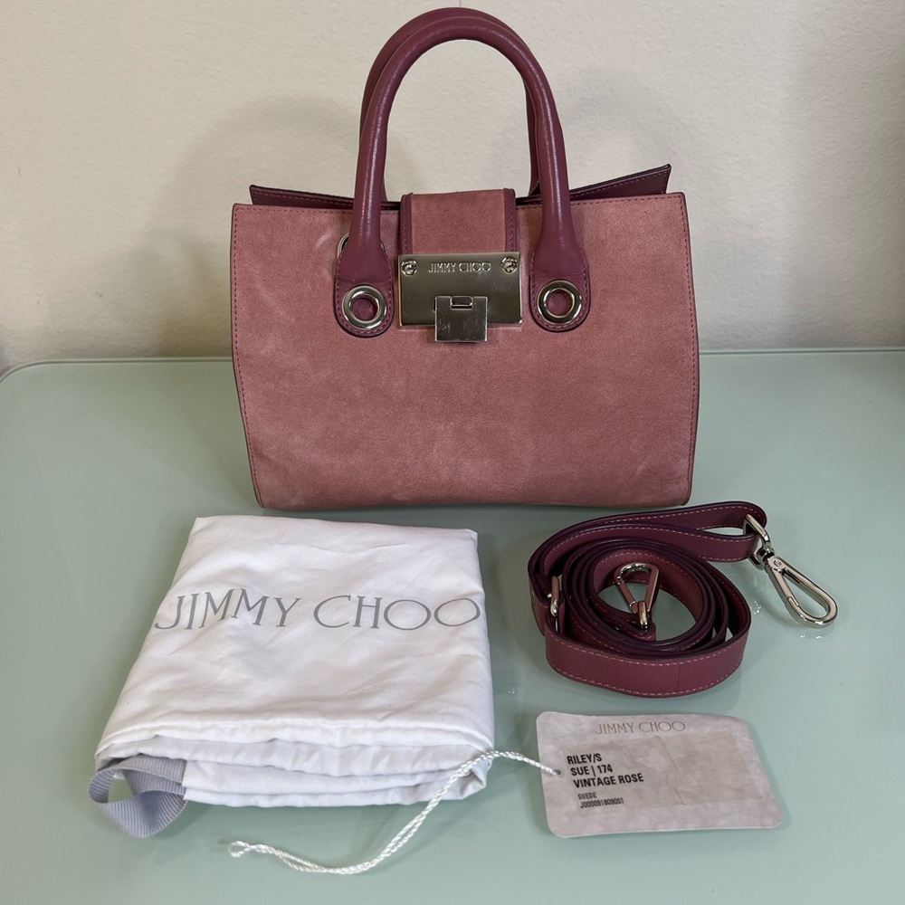 Jimmy Choo Rose Satchel Bag